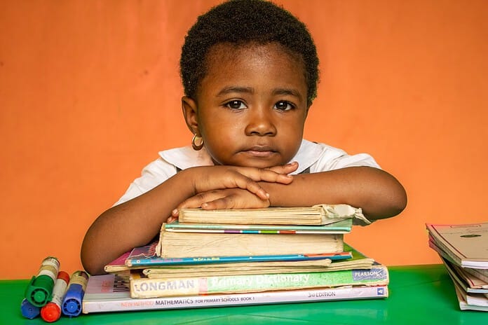 Photo Child with books