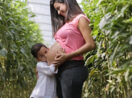 Photo pregnant woman