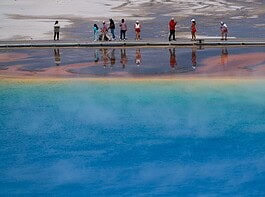 Photo yellowstone park