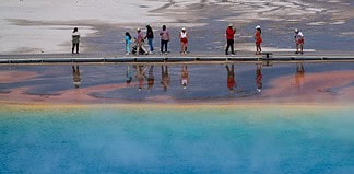 Photo yellowstone park