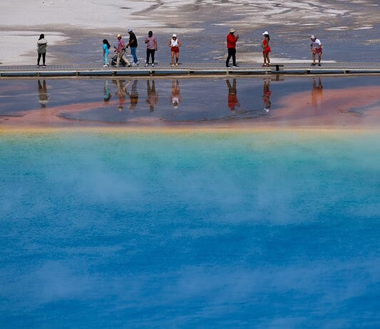 Photo yellowstone park