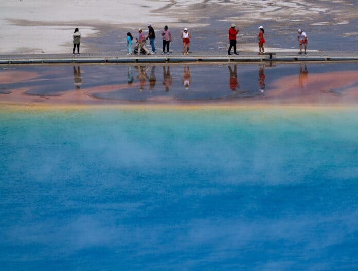 Photo yellowstone park