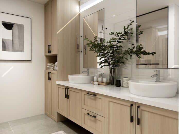 Photo Bathroom renovation